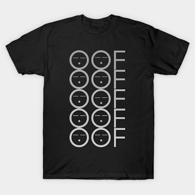 OOF Stones Meme Pattern T-Shirt by ttyaythings